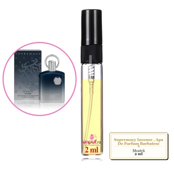 Mostra fiola din Parfumul Supremacy Incense, Apa De Parfum Barbatesc, decant sticla cu pulverizator - Img 1