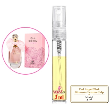 Mostra fiola din Parfumul Tad Angel Pink Blossom Femme Edp, decant sticla cu pulverizator - Img 3