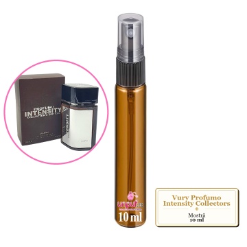Mostra fiola din Parfumul Vurv Profumo Intensity Collectors, decant sticla cu pulverizator