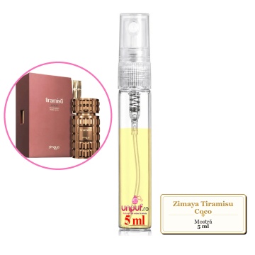 Mostra fiola din Parfumul Zimaya Tiramisu Coco, decant sticla cu pulverizator - Img 4