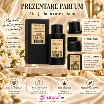 Oud Icon, Aro Fac parfum unisex , EDP,100 ml - Img 3