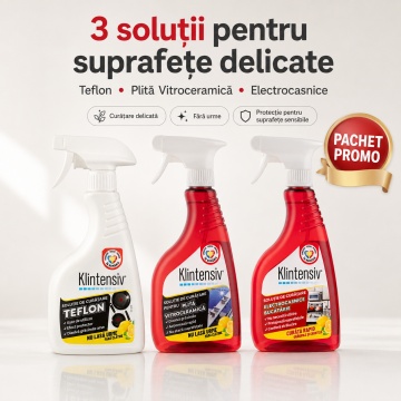 Pachet solutii curatenie suprafete delicate Klintensiv – 3 x 500 ml - Img 6