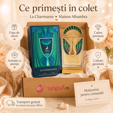 Parfum Alhambra La Charmante 100 ml, parfum arăbesc, edp, Unisex, Damă, Bărbat - Img 4