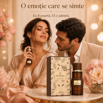 Parfum Arăbesc 8th Wonder French Avenue 100 ml, Apă de Parfum Unisex, Damă și Bărbat, Inspirat Kajal IV, Aromă Oriental Floral Ambrată cu Bergamotă, Fructe Dulci, Șofran, Rășini, Iasomie, Trandafir, Ambră, Lemn de Santal, Mosc și Vanilie - Img 5