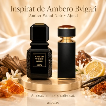 Parfum Arăbesc Ajmal Amber Wood Noir 50 ml, Damă, edp - Img 6