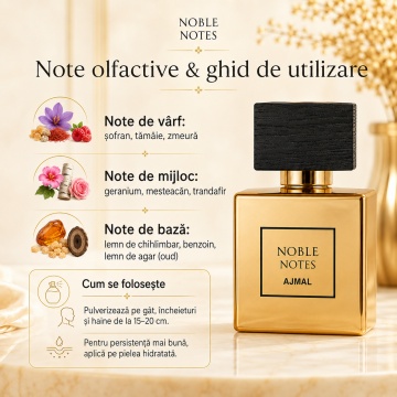 Parfum Arăbesc Ajmal Noble Notes 100 ml, Damă, edp - Img 9