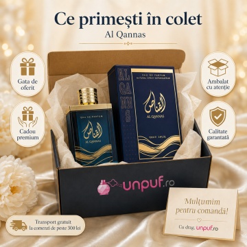 Parfum Arăbesc Al Qannas Ard Al Zaafaran 100 ml, Apă de Parfum Unisex Damă și Bărbat, Aromă Lemnos Aromatică Inspirată de Dylan Blue - Img 5