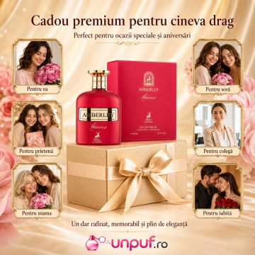 Parfum Arăbesc Alhambra Amberley Amoroso Maison Alhambra 100 ml, Apă de Parfum Damă, Aromă Oriental Modernă, Inspirat Musc Noble Guerlain - Img 7