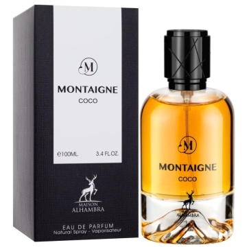 Parfum Arăbesc Alhambra Montaigne Coco 100 ml, Apă de Parfum Damă, Maison Alhambra, Inspirat Coco Vanille, Aromă Oriental Modernă Cremoasă și Tropicală cu Note Fructate, Bergamotă, Condimente, Iasomie, Trandafir, Note Lemnoase, Cedru, Ambră, Mosc și Vanil - Img 11