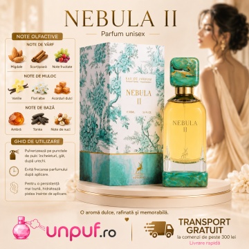 Parfum Arăbesc Alhambra Nebula II Maison Alhambra 100 ml, Apă de Parfum Unisex, Damă și Bărbat, Aromă Oriental Modernă Gourmand, Inspirat Velvet Tonka - Img 9