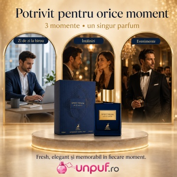 Parfum Arăbesc Alhambra Spectrum Maison Alhambra 100 ml, Apă de Parfum Bărbați, Aromă Oriental Modernă, Inspirat Elysium - Img 6