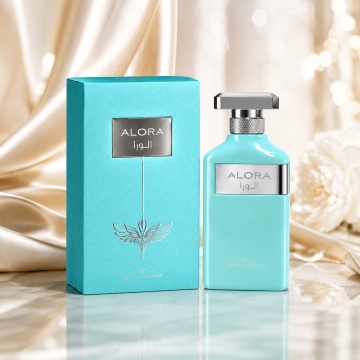Parfum Arăbesc Alora Ard Al Zaafaran 100 ml, Apă de Parfum Unisex Damă și Bărbat, Aromă Floral Fructată Inspirată de La Vie Est Belle