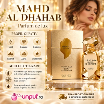 Parfum Arăbesc Arabiyat Prestige Mahd Al Dhahab 100 ML, Apa De Parfum Unisex - Img 9