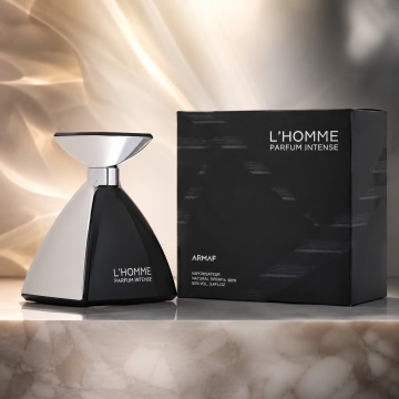 Parfum Arăbesc Armaf L Homme Parfum Intense 100 ml, Apă de Parfum Unisex Damă și Bărbat, Aromă Elegantă Aromatic Lemnoasă Inspirată de Dior Homme Intense