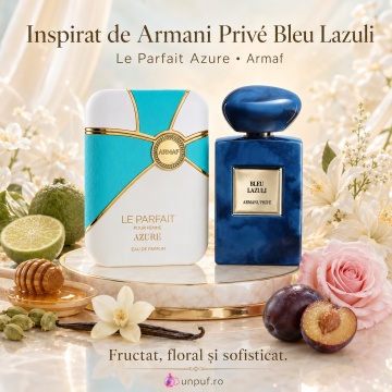 Parfum Arăbesc Armaf Le Parfait Azure Pour Femme 100 ml, Apă de Parfum Damă, Aromă Acvatică Proaspătă, Florală, Luminoasă și Rafinată - Img 8