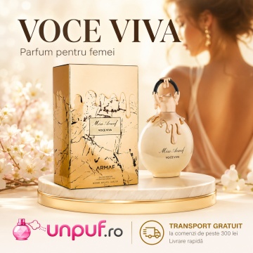 Parfum Arăbesc Armaf Miss Voceviva 100 ml, Apă de Parfum Damă, Aromă Feminină Luminoasă Inspirată de Voce Viva, cu Citrice, Iasomie, Lavandă, Mosc, Pralină și Note Florale - Img 10