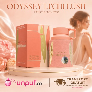 Parfum Arăbesc Armaf Odyssey Lichi Lush 100 ml, Apă de Parfum Damă, Aromă Fructat Florală, Fresh, Luminoasă și Feminină - Img 10