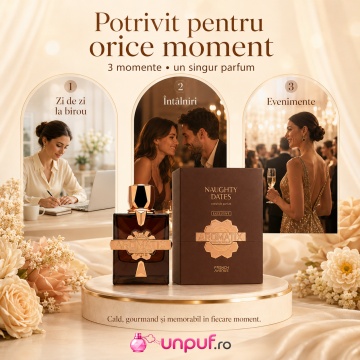 Parfum Arăbesc Aromatix Naughty Dates Extract de Parfum 100 ml, Unisex, Damă și Bărbat, French Avenue, Inspirat Sticky Dates, Aromă Gourmand cu Fructe Uscate, Curmale, Miere, Scorțișoară, Nuci, Tonka, Pralină, Ambră, Lemn de Santal, Mosc și Vanilie - Img 6
