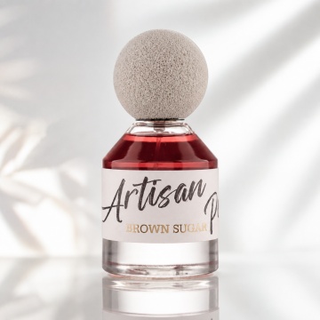 Parfum Arăbesc Artisan Perfumery Brown Sugar Fragrance World 80 ml, Apă de Parfum Unisex, Damă și Bărbat, Aromă Gurmand Dulce cu Caramel, Fructe Dulci, Zahăr, Praline, Flori Albe, Tonka, Ambră, Mosc și Vanilie - Img 2