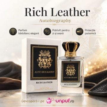 Parfum Arăbesc Autobiography Rich Leather 50 ml, Apă de Parfum Unisex Damă și Bărbat, Aromă Piele Oriental Lemnoasă, Aromatică, Elegantă și Rafinată - Img 10