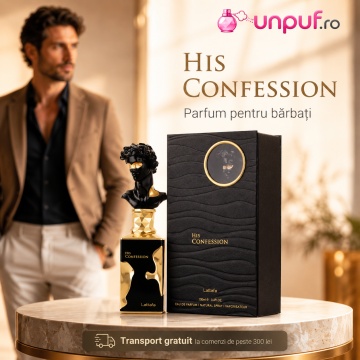 Parfum Arabesc Bărbați His Confession Lattafa, Eau de Parfum 100 ml, Intens Elegant Sofisticat - Img 8