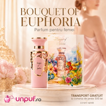 Parfum Arăbesc Bouquet of Euphoria Fragrance World 100 ml, Apă de Parfum Damă, Aromă Florală Dulce cu Heliotrop, Fructe Confiate, Gardenie, Iasomie, Lemn de Santal, Caramel, Mosc și Vanilie - Img 10