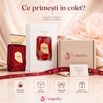 Parfum Arăbesc Chaos French Avenue 100 ml, Extract de Parfum Unisex, Damă și Bărbat, Inspirat Kirsch Headspace, Aromă Aromatic Orientală Fructat Pieloasă cu Cireșe, Fructe Roșii, Iris, Piele, Accente Pudrate, Vanilie, Tonuri Fumurii, Note Pământii, Cedru, - Img 10