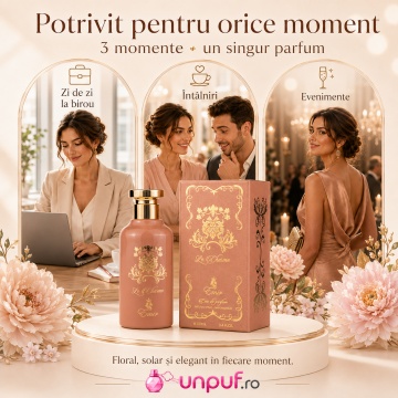 Parfum Arăbesc Damă La Charme Emir 100 ml, Apă de Parfum, Aromă Floral Fructat Dulce, Inspirat A Chant For The Nymph Gucci - Img 6