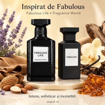 Parfum Arăbesc Fabulous Life Fragrance World 80 ml, Apă de Parfum Unisex Damă și Bărbat, Aromă Pielos Ambrat Condimentată, Intensă, Elegantă și Memorabilă, Inspirată de Fucking Fabulous Tom Ford - Img 8