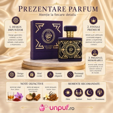 Parfum Arăbesc Farah Paris Corner 100 ml, Extract de Parfum Unisex Damă și Bărbat, Aromă Oriental Florală, Dulce, Elegantă, Intensă și Seducătoare, Citrice, Fructe Dulci, Flori Albe, Mosc și Vanilie - Img 8