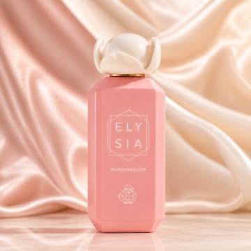 Parfum Arăbesc Fragrance World Elysia Marshmallow 100 ml, Apă de Parfum Damă, Aromă Gurmand Dulce cu Caramel, Fructe Dulci, Zahăr, Praline, Flori Albe, Note Cremoase, Tonka, Ambră, Mosc și Vanilie - Img 2