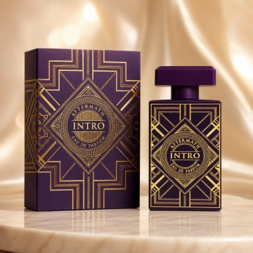 Parfum Arăbesc Fragrance World Intro Aftermath 80 ml, Apă de Parfum Unisex, Damă și Bărbat, Aromă Oriental Condimentată Ambrată cu Piper, Rom, Scorțișoară, Patchouli, Davana, Tutun, Ambră, Lemn de Santal și Vanilie