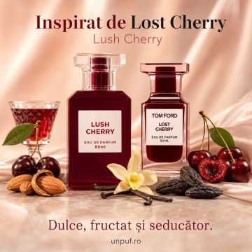 Parfum Arăbesc Fragrance World Lush Cherry 100 ml, Apă de Parfum Unisex, Damă și Bărbat, Aromă Fructat Gurmandă cu Cireșe, Fructe Roșii, Migdale Amare, Lichior de Cireșe, Iasomie, Trandafir, Tonka, Mosc și Vanilie - Img 8