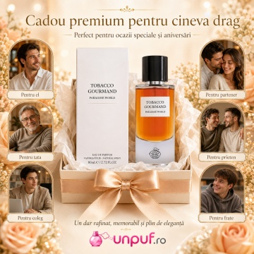 Parfum Arabesc Fragrance World Tobacco Gourmand Eau De Parfum 80 Ml - Img 7