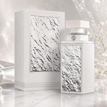Parfum Arăbesc Fragrance World Varakh Silver 100 ml, Apă de Parfum Unisex, Damă și Bărbat, Aromă Aromatic Orientală cu Citrice, Condimente, Note Proaspete, Flori Albe, Lavandă, Cedru, Ambră și Mosc