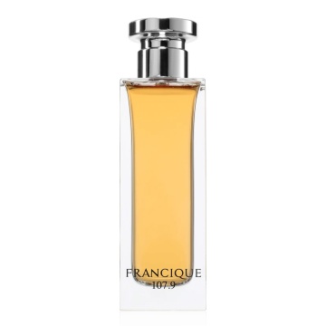 Parfum Arăbesc Francique 107.9 Eau de Parfum 80 ml, Apă de Parfum Unisex, Damă și Bărbat, French Avenue, Inspirat Rouge Smoking BDK, Aromă Floral Fructat Ambrată cu Ghimbir, Mandarină, Piper Roz, Gutui, Iasomie, Trandafir Marocan, Patchouli, Ambră, Mosc ș - Img 11