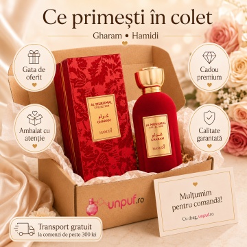 Parfum Arăbesc Hamidi Al Mukhmal Gharam, Damă, edp - Img 3