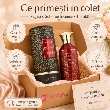 Parfum Arăbesc Hamidi Majestic Sublime Incense 85 ml, Damă, edp - Img 4