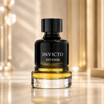 Parfum Arăbesc Invicto Intense Fragrance World 100 ml, Apă de Parfum Bărbat, Aromă Aromatic Ambrată Marină cu Note Marine, Floare de Portocal, Piper Negru, Ambroxan, Dafin, Whisky, Patchouli, Ambră, Lemn de Guaiac și Mosc - Img 2