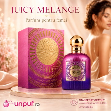 Parfum Arăbesc Juicy Melange Emir 100 ml, Apă de Parfum Damă, Aromă Fructat Dulce Proaspătă, Fructe Tropicale, Bergamotă, Piersică, Fructe Roșii, Flori Albe, Mosc și Vanilie, Inspirată de Eden Sparkling Lichee - Img 10