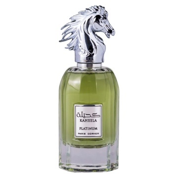 Parfum Arăbesc Kaheela Platinum Paris Corner 85 ml, Apă de Parfum Bărbat, Aromă Oriental Lemnoasă, Fresh, Verde, Condimentată și Seducătoare, Inspirată de Le Beau Le Parfum - Img 11