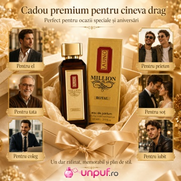 Parfum Arăbesc La Uno Million Royal Fragrance World 100 ml, Apă de Parfum Bărbați, Aromă Oriental Lemnoasă, Inspirat 1 Million Royal Rabanne - Img 7