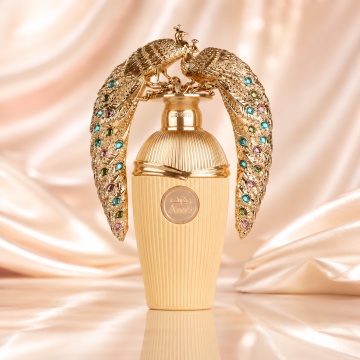 Parfum Arăbesc Lattafa Afeef 100 ml, Apă de Parfum Unisex, Aromă Lemnos Florală cu Bergamotă, Piersică, Piper Roz, Iasomie, Tuberoză, Ambră și Pralină - Img 2