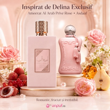 Parfum Arăbesc Lattafa Ameerat Prive Rose 100 ml, Apă de Parfum Damă, Aromă Floral Fructată cu Căpșuni, Portocală, Struguri, Trandafir, Iasomie, Mosc Alb, Chihlimbar, Tonka și Santal - Img 8