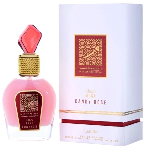 Parfum Arăbesc Lattafa Candy Rose 100 ml, Apă de Parfum Damă, Aromă Florală cu Trandafir, Mosc și Ambră - Img 11