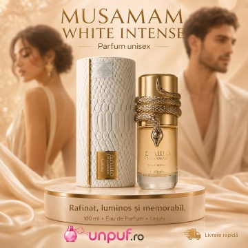 Parfum Arabesc Lattafa Musamam White Intense, Eau de Parfum 100 ml, Unisex Damă Bărbat, Aromă Caldă - Img 8