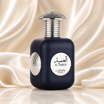 Parfum Arăbesc Lattafa Pride Al Ameed Silver EDP 100 ml Unisex, Inspirat 1872 For Men, Aromă Orientală cu Mandarină, Salvie, Ananas, Piper, Piele și Mosc - Img 2