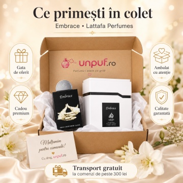 Parfum Arăbesc Lattafa Pride Embrace 100 ml, Apă de Parfum Unisex, Aromă Fresh Orientală cu Artemisia, Bergamotă, Ghimbir, Benzoin, Chihlimbar și Tămâie - Img 4