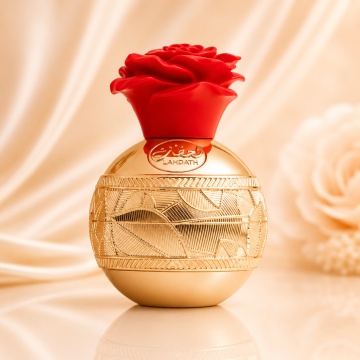 Parfum Arăbesc Lattafa Pride Lahdath EDP 80 ml Unisex, Inspirat Roses Vanille, Aromă Floral Gurmandă cu Trandafir, Vanilie, Mosc, Caramel, Lămâie și Lemn de Cedru - Img 2
