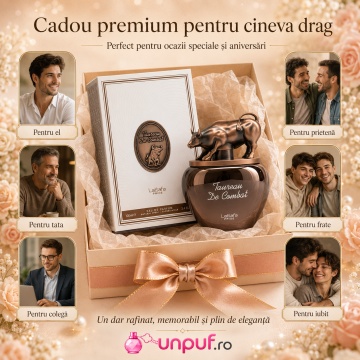 Parfum Arăbesc Lattafa Pride Taurean De Combat 100 ml, Apă de Parfum Unisex, Aromă Cald Condimentată cu Ambră, Cardamom, Tutun, Scorțișoară, Tonka și Vanilie - Img 7